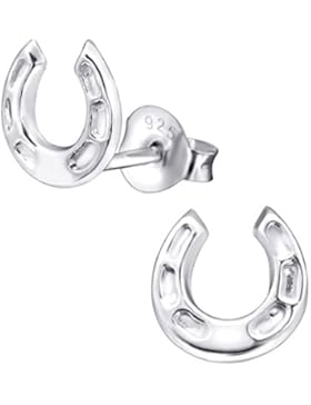 So Chic Schmuck - Ohrstecker Hufeisen Ohrringe Sterling Silber 925