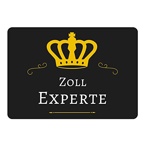 Preisvergleich Produktbild Mousepad Zoll Experte schwarz
