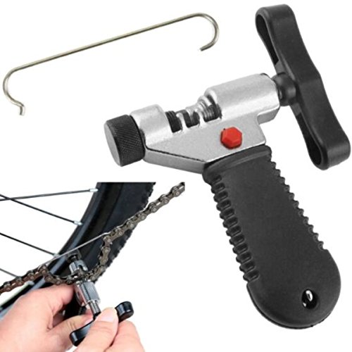 Kettennietdrücker, GOCHANGE Kettenwerkzeug Kettennietentferner,Kettennieter für Fahrrad Ketten Entferner Werkzeug, schwarz