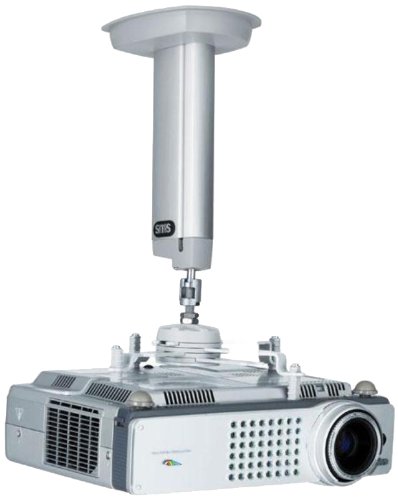 SMS AE014027 Projectorhalterung, Metall, silber, 11,7 x 9,4 x 57,5 cm