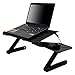 Produktbild Tragbare verstellbare Laptop PC Computer Notebook Tisch Schreibtisch Ständer faltbar Frühstück Bett Couch Tablett Buch Halterung