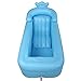 Produktbild lyy Aufblasbare Badewannen-erwachsene faltende Wanne-Bad-Kind-baden Fass (blau, 165cm * 85cm * 45cm)