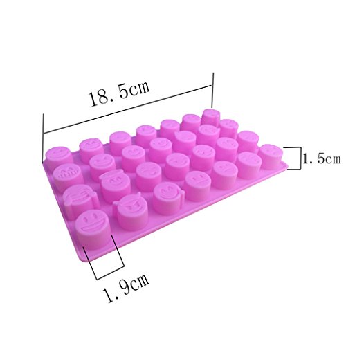 MagiDeal Silikonform DIY Silikon Basteln Gießform Schmuck Mold Halskette Mould form Tortendeko Seife Form Kuchen – Farbe 4 - 5