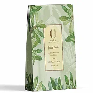Ohria Ayurveda Organic Henna Powder | Natural Colourant Conditioner - 150g
