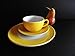 Produktbild Dibbern Originalware Solid Color - Kaffeetasse m.U. 0,25 + Teller 21 cm - Sonnengelb