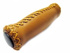 leather bike handlebar grips