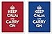 Produktbild Keep Calm and Carry on Premium Playing Cards, Two Standard Decks