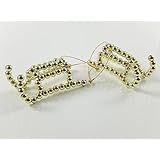 2 Perlenschlitten, Baumanhänger, Weihnachtsbaumanhänger, Christbaumanhänger