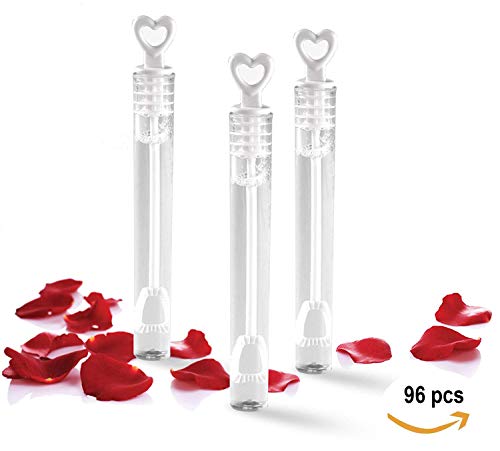 TellementHappy© frasco de pompas de jabón para bodas y cumpleaños idea para regalo para los invitados lote 96