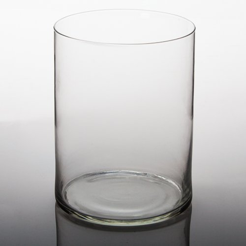 Breite Eastland® Zylinder Vase, 1 Set bestehend aus 2 Stück, 20,3 cm