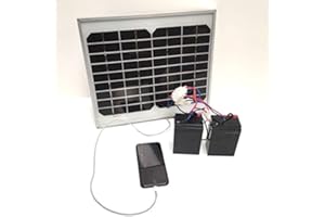 Lake Reaper Genuine Bait Boat Solar Panel Battery Charger with USB for Phone