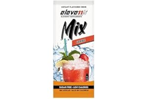 GENÉRICO BEBIDAS MIX de ELEVEN FIT, 10 Sobres de Caribe SIN AZÚCAR, Bebidas Instantáneas Bajas en Calorías, 9g x 10 Sobres, Bebida hidratante