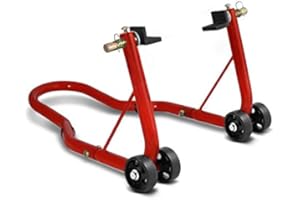 Montageständer Hinterrad ConStands Classic rot Universal für Yamaha Fazer 8 (FZ8 Fazer), FJ 1200, FZ 750, FZ1/ Fazer, FZ6/ Fazer/ S2, FZ8, FZR 1000, FZR 600/ R, MT-01, MT-03, SZR 660, TDM 850/ 900, TRX 850, TT 600 R/RE, TT 600 S, TZR 50, WR 125 R/ X, WR 250 R/ X, XJ 600 F/ N, XJ 900 F, XJ 600/ 900 S Diversion, XJ6/ Diversion/ F, XJR 1200/ SP, XJR 1300