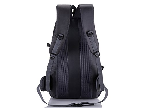 HBNGVF Einfach Männer Frauen Sport Outdoor Große Kapazität Klettern Rucksack Wandern Reisetasche (Rot)