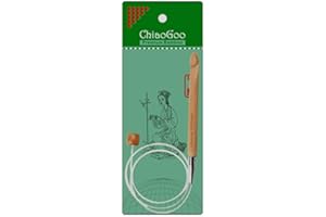 ChiaoGoo Tunisian hook flexible 60cm 5.50mm patina - 1pc