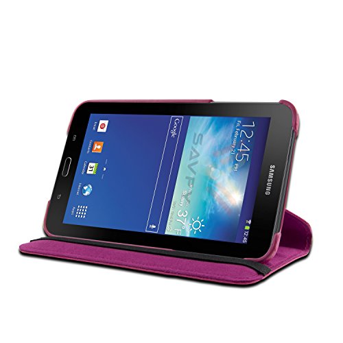 SAVFY Samsung Galaxy Tab 3 7.0 Lite Hülle T110 T111 T113 T116 Hülle Etui Case ultradünn Schutzhülle Cover - 3