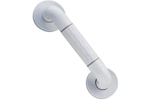 KNOWING Maniglia per Doccia Antiscivolo, Bagno Maniglia Disabili di Sostegno Corrimano, Maniglione per Doccia a Muro, Maniglione Antiscivolo, Maniglia per Bagno, per Disabili e Anziani (29CM)