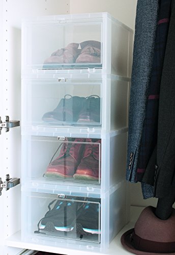 Iris Set von 3 Schuhboxen, Schuh aufbewahrungsboxen, Schuhschachtel, Schuhaufbewahrung, Schuhkasten, 137007 - 5