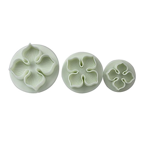 joyliveCY 3Pcs Hydrangea Fondant Kuchen Kekse Sugarcraft joyliveCY Handwerk
