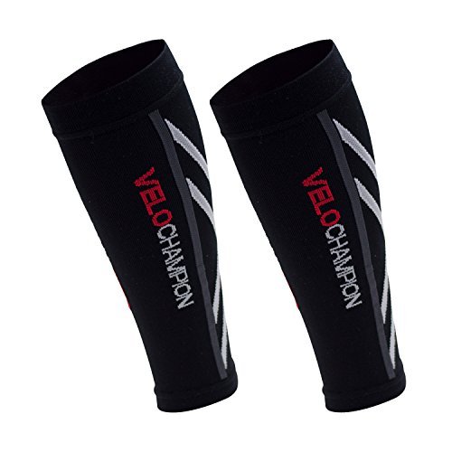 VeloChampion Medias de Compresión Recuperación para Hombres y Mujeres (20-30 mmHg) Ideal para Dolor de Espinillas, Deportes, Viajes, Dolor de Piernas, Varices, Trombosis Venosa Grave, Embarazo