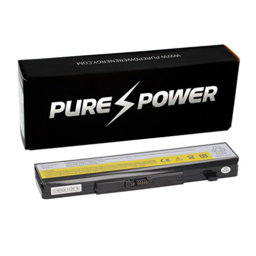 PURE⚡POWER® Laptop Akku Lenovo L11L6Y01 (10.8V, 4400 mAh, schwarz, 6 Zellen)