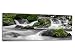 Produktbild KD Dsign+ XXL Glasbild AG312500607 MURAL FLUSS IM WALD S/W EFFEKT 125 x 50 cm/WANDBILD Deco Glass/Handmade