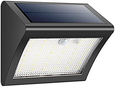 Bardland SL38-1 Solar Lights Solar Lamps Outdoor Solar Powered Outdoor Lamp, 38 LED Security Lighting Motion Sensor Wall Lamp, Waterproof 3 Modes Safety Motion Sensor Light for Garden, Patio, Deck, Yard –Iposible