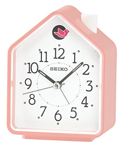 Seiko Unisex Wecker Analog Kunststoff rosa QHP002P