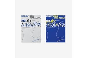 STRAY KIDS Clé : Levanter Album (Levanter Version) CD+Photobook+3 QR Photocards+(Extra 4 Photocards + 1 Double-Sided Photocard)