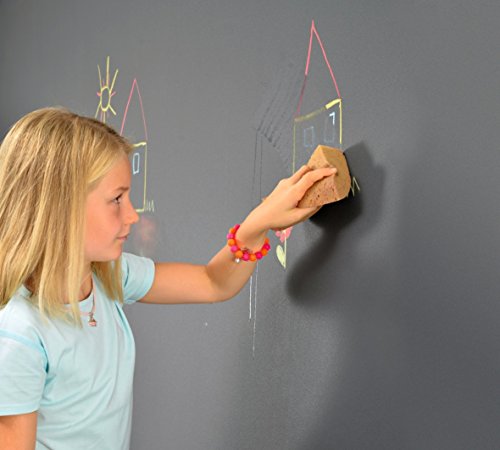 Glööckler Kindertapete Vlies Childrens Paradise 54169 Uni anthrazit. Maltapete, 10,05 x 0,53 Meter/ Der Preis für den qm 5,24 Euro - 2