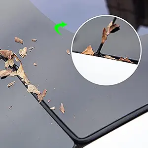 Ecomspace Sunroof Anti Noise Rubber Seal Strip Kit for Tesla Model 3 Precision Cut