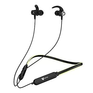 ANT AUDIO Wave Sports 540 Wireless Bluetooth in Ear Neckband Headphone with Mic (Neon Green)