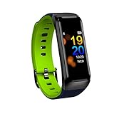 DJym Fitness Tracker, Activity Tracker Sports Watch Smart Wristband mit Pedometer Herzfrequenz-Monitor IP68 Waterproof für Android iPhone,Blue