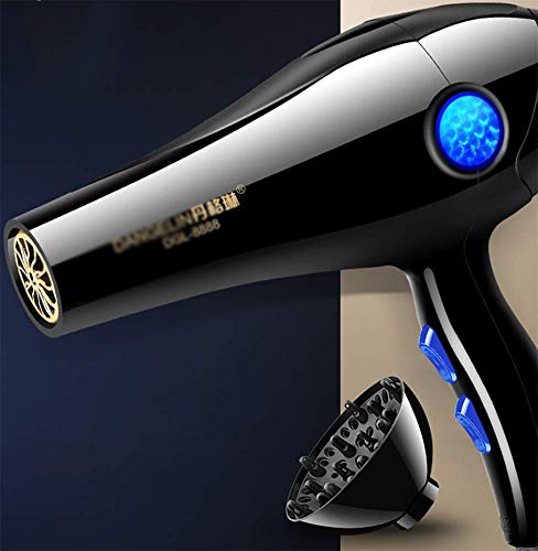 Preisvergleich Produktbild AGLT Haartrockner Professioneller ionischer Haartrockner Schnelle Schlagtrockner Elektrische Haushaltsgeräte Mit Haardiffusoren 2000W hohe Leistung Cold Heat Dual Use 3C-Zertifizierung