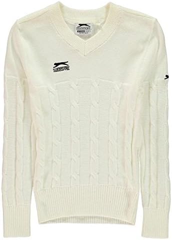 Sl a z e n g e r Classic Cricket full Sleeve Knitted Jumper 11-12 Years Old