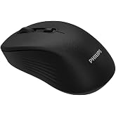 Philips SPK7538 Kablosuz Bluetooth 1600DPI 5 Tuşlu Optik Mouse Siyah