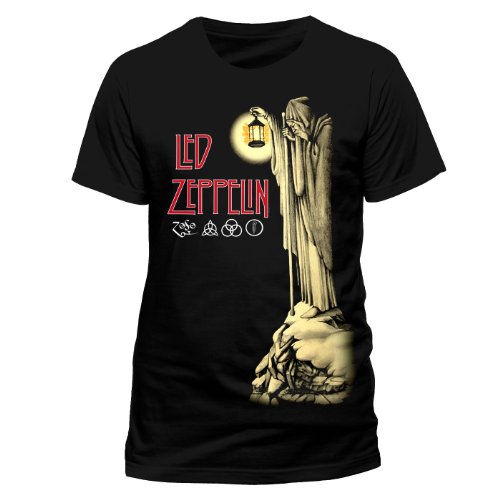 Preisvergleich Produktbild Led Zeppelin Hermit T Shirt (Black)