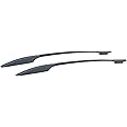 SHOPONE - Exclusive Car Stylish Roof Rails (Drill Free) in Rocket Curve Design (Type E) in Black Colour with Both Legs in Black for Ecosport