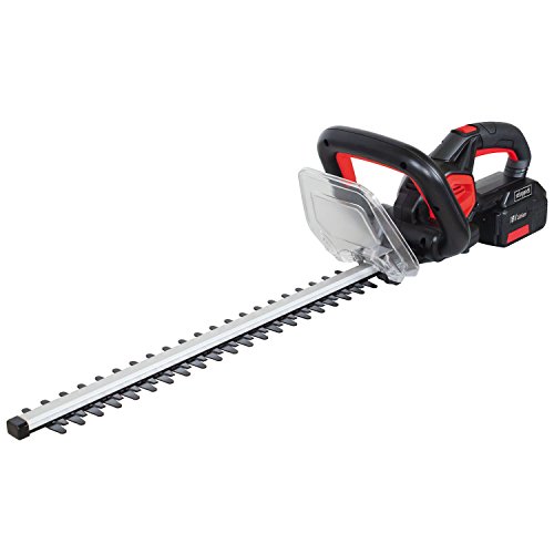 Scheppach Akku-Geräte Garten-XL-Set Rasenmäher 36 V, Heckenschere 18 V, Rasentrimmer 18 V inkl. 2 Stück 18V Li-Ion System-Akkus + 2 Stück Ladegeräte - 4