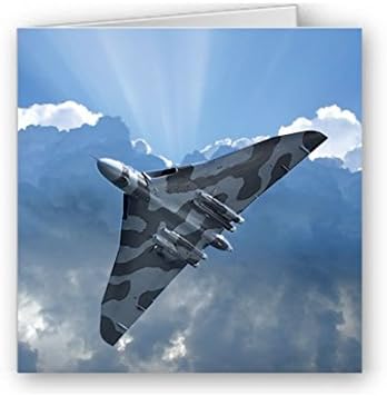 Photographic Greeting Card (RM0667) - Blank/Birthday - Vulcan Bomber