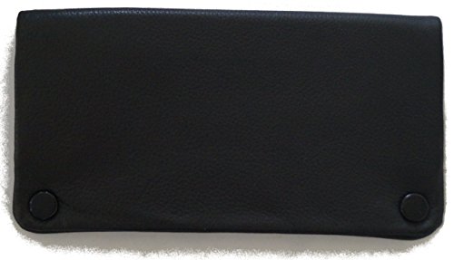 Preisvergleich Produktbild Feinschnittbeutel, Schwarz, Leder