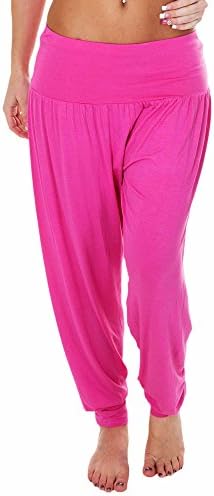 Love My FashionsHarem Pants for Women UK Yoga High Waist Ali Baba Pants Strechy Workout Loose Fit Ladies Trousers