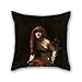 Produktbild elegancebeauty Ölgemälde John Collier – Priestess of Delphi Valentine Day Kissenbezug Best für Boy Friend Festival Liegestuhl Kinder Raum Couch 50,8 x 50,8 cm/50 von 50 cm (beide Seiten)