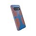 Produktbild Speck Samsung Galaxy S10 Schutzhülle Rutschsicher Rutschfest Handyhülle Schützende Hülle Tasche dünne Schale Hardcase Beständig für Galaxy S10 - Candyshell Grip - blau/Orange