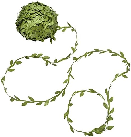 Yolido 256 Ft Artificial Green Vines with Ivy Leaf, Artificial Leaf Garlands Hanging DIY Vine Flower Decorative Home ,Wall. Garden, Yard, Wedding Party