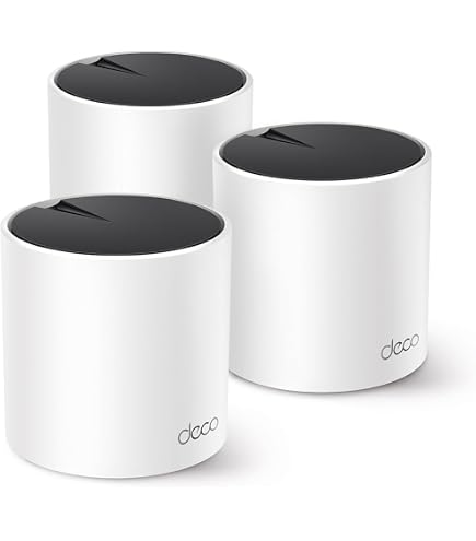 TP-Link Deco XE75 AXE5400 Tri-Band Mesh Wi-Fi 6E System (Pack of 3