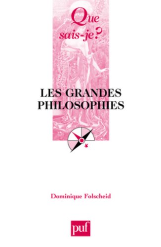 couverture de : Les grandes philosophies