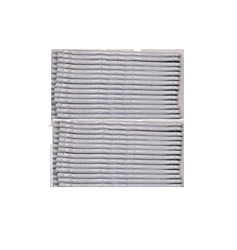 Mytoptrendz® Waved Kirby Bobby Hair Grips Pins White 30pcs