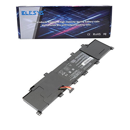 BLESYS - 5200mAh ASUS VivoBook S300CA S300E S400C S400CA S400E S500CA Serie Ersatz-Laptop Akku Kompatibel mit ASUS C32-X402 C31-X402