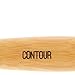 Claire's Girl's Bamboo Duo Contour Powder Brush Brown/Gold.